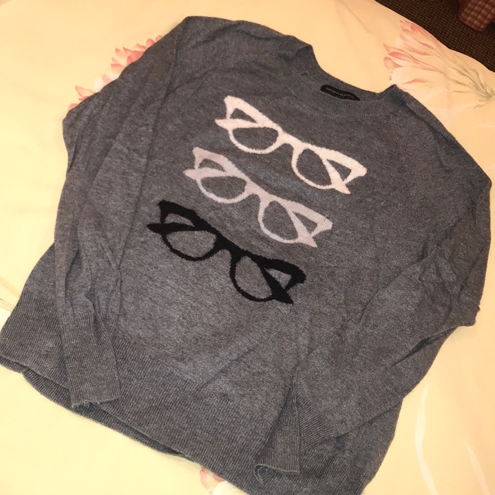 Winter grey sweater